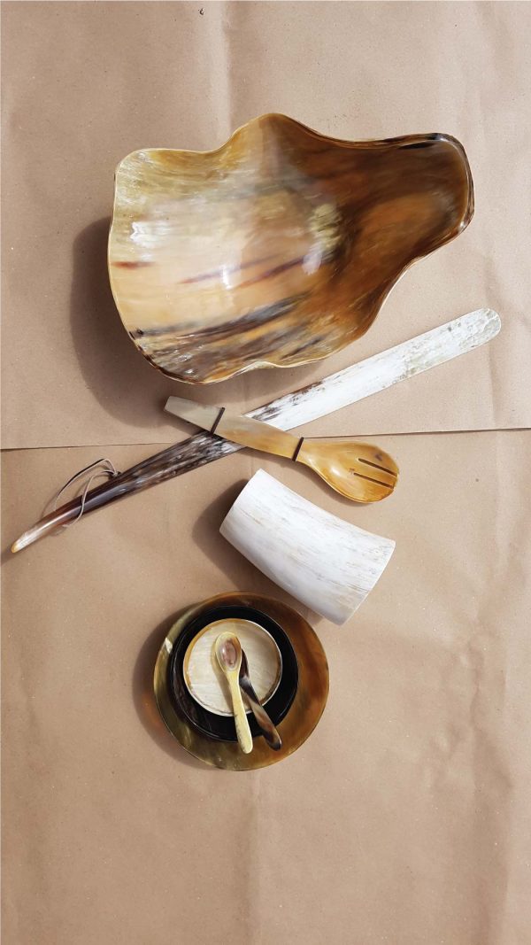 Cow horn products