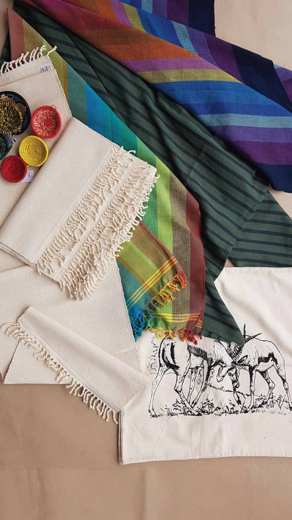 Hand wooven cotton - TEXDA